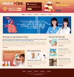 Medical Website Template SNJ-0010-MED