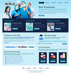 Medical Website Template SNJ-0014-MED
