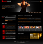 Music Website Template TNS-0003-MUS