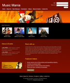 Music Website Template ALK-0001-MUS