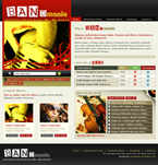 Music Website Template DBR-W0001-MUS