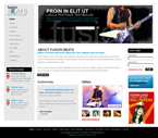 Music Website Template MHS-0001-MUS