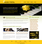 Music Website Template ALK-0004-MUS