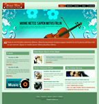 Music Website Template SBR-0001-MUS