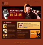 Music Website Template SBR-0002-MUS