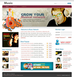 Music Website Template SUJIT-0001-MUS
