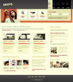 Music Website Template BNB-0002-MUS