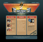 Music Website Template SDM-0001-MUS