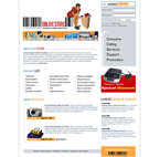Online Store & Shop Website Template ABH-0001-ONLS