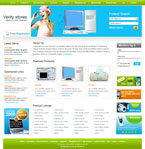 Online Store & Shop Website Template TOP-W0001-ONLS