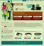 Online Store & Shop Website Template PJW-0003-ONLS