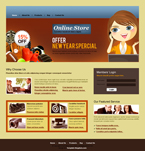 Online Store & Shop Website Template SBR-0002-ONLS
