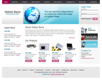 Online Store & Shop Website Template SUJIT-W0001-ONLS