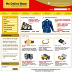 Online Store & Shop Website Template SOM-F0001-ONLS