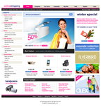 Online Store & Shop Website Template SRC-0001-ONLS