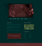 Personal Pages Website Template ANS-0001-PP