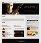 Personal Pages Website Template Michael Lawrence