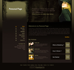 Personal Pages Website Template SWNM-0001-PP