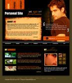 Personal Pages Website Template ABH-F0001-PP