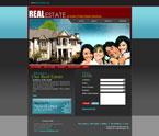 Real Estate Website Template PREM-F0007-REAS