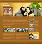 Real Estate Website Template NLJ-C0001-REAS