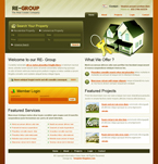 Real Estate Website Template PJW-0002-REAS