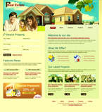 Real Estate Website Template PJW-0003-REAS