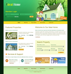 Real Estate Website Template SNJ-0004-REAS