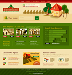 Real Estate Website Template TNS-0014-REAS