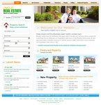 Real Estate Website Template SRC-W0001-REAS