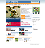 Sport Website Template KR-F0001-S