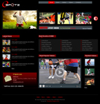 Sport Website Template BNB-0001-S