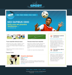 Sport Website Template MHS-W0001-S
