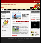 Sport Website Template SDP-0001-S