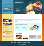 Sport Website Template KR-F0001-S