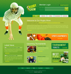 Sport Website Template RG-F0003-S