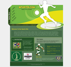 Sport Website Template PREM-0001-S