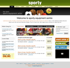 Sport Website Template TOP-W0001-S