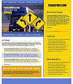Transportation Website Template ABH-F0001-TRNS