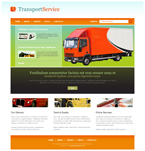 Transportation CSS Template Transport Service