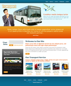 Transportation Website Template DPK-0002-TRNS