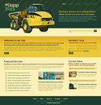 Transportation Website Template PJW-0004-TRNS