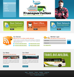 Transportation Website Template SBR-0005-TRNS