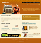 Transportation Website Template SNJ-0005-TRNS