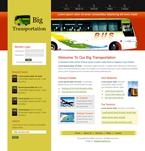 Transportation Website Template TNS-0006-TRNS
