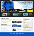 Transportation Website Template TNS-0007-TRNS