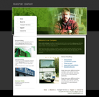 Transportation Website Template PREM-F0002-TRNS