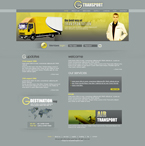 Transportation Website Template TOP-0009-TRNS