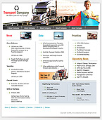 Transportation Website Template PREM-0002-TRNS