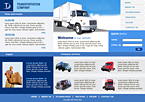 Transportation Website Template TOP-0002-TRNS